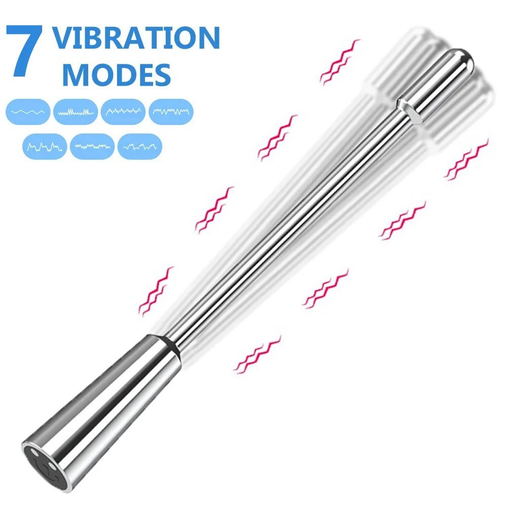 7.1'' Premium 304 Stainless Steel Vibrating Urethral Sound - image 5