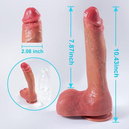RealTouch Elite - Ultra-Realistic Dual-Density Silicone Dildo with Suction Cup - XL - image 5