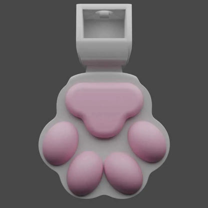 Cute Pink Paw Pad Chastity Cage - image 0