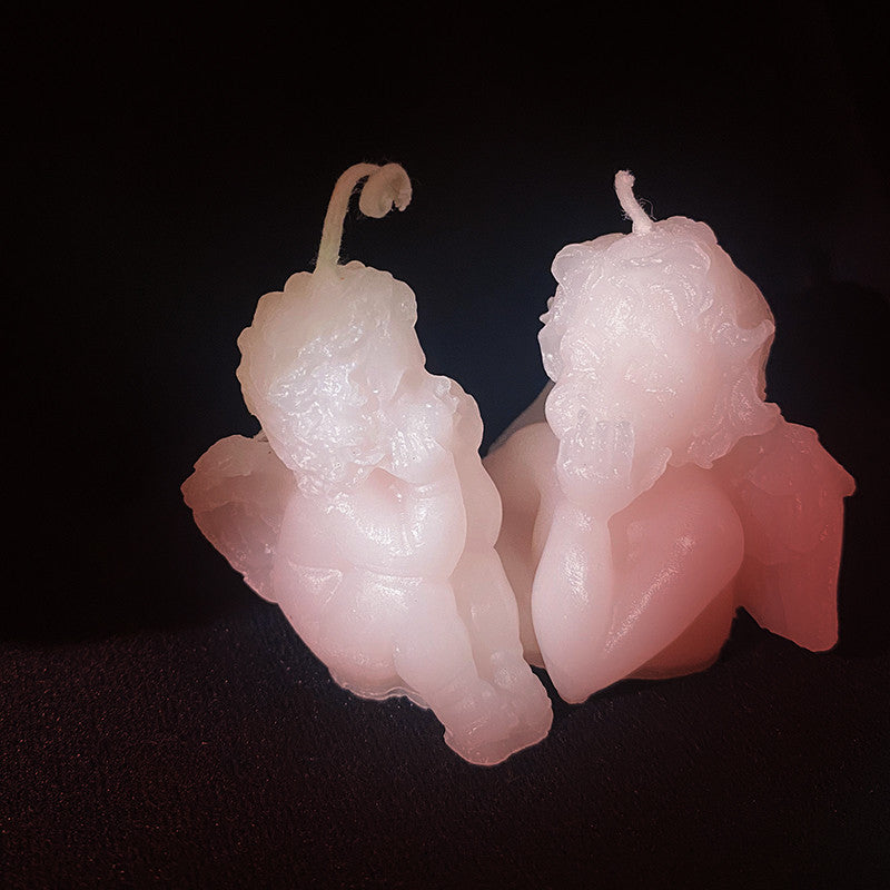 Angel Love Low-Temperature Candle - White - image 5