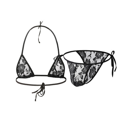Lace Sissy Underwear Bra Sexy Men Bikini - image 5
