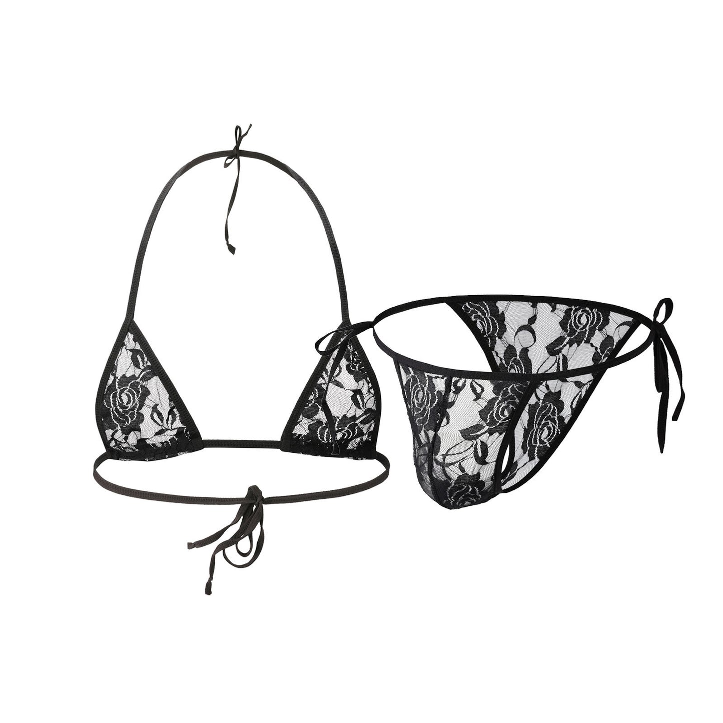 Lace Sissy Underwear Bra Sexy Men Bikini - image 5