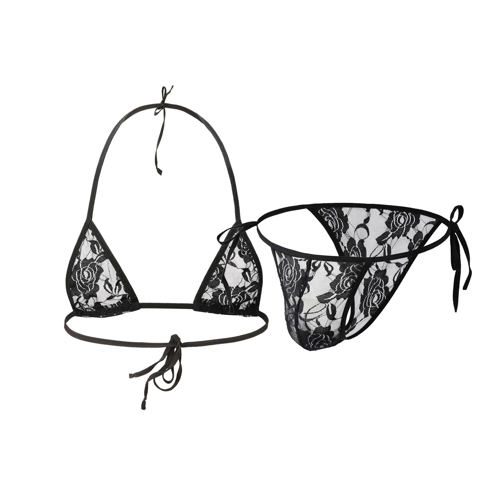 Lace Sissy Underwear Bra Sexy Men Bikini - image 5