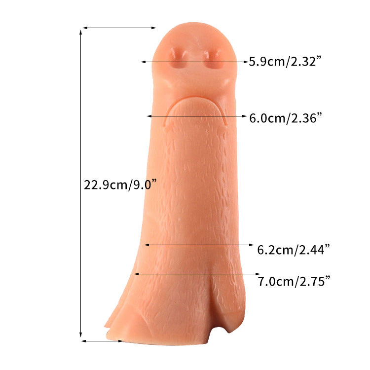 Pig Hoof Dildo - Nude - image 2