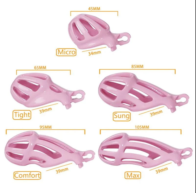 Cobra Chastity Cage Pink - image 7