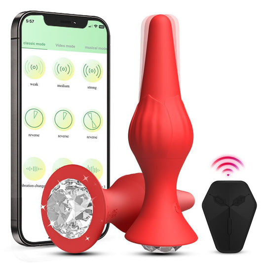 LushLink Butt Plug - Red - image 0