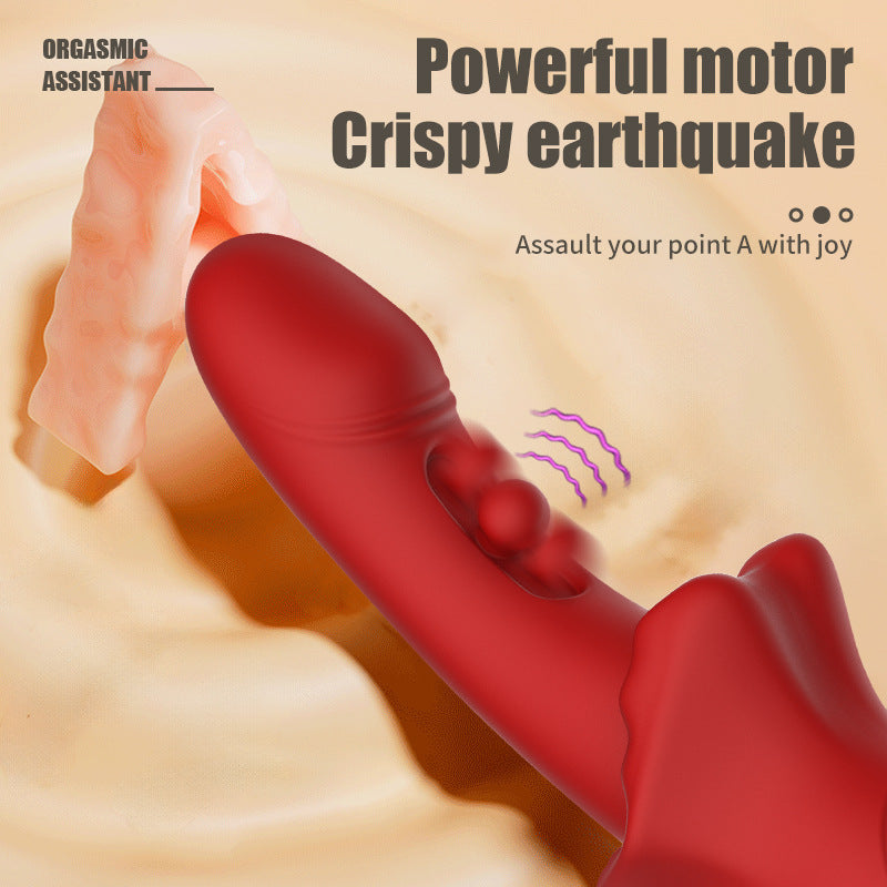 Silicone Vibrating Stimulator With Rolling Ball - image 1