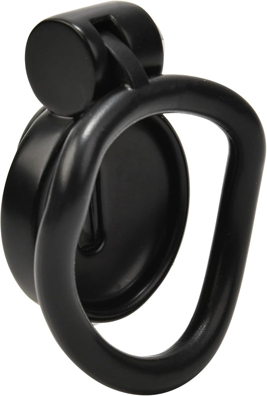 Flat Chastity Cage (Black) - image 0