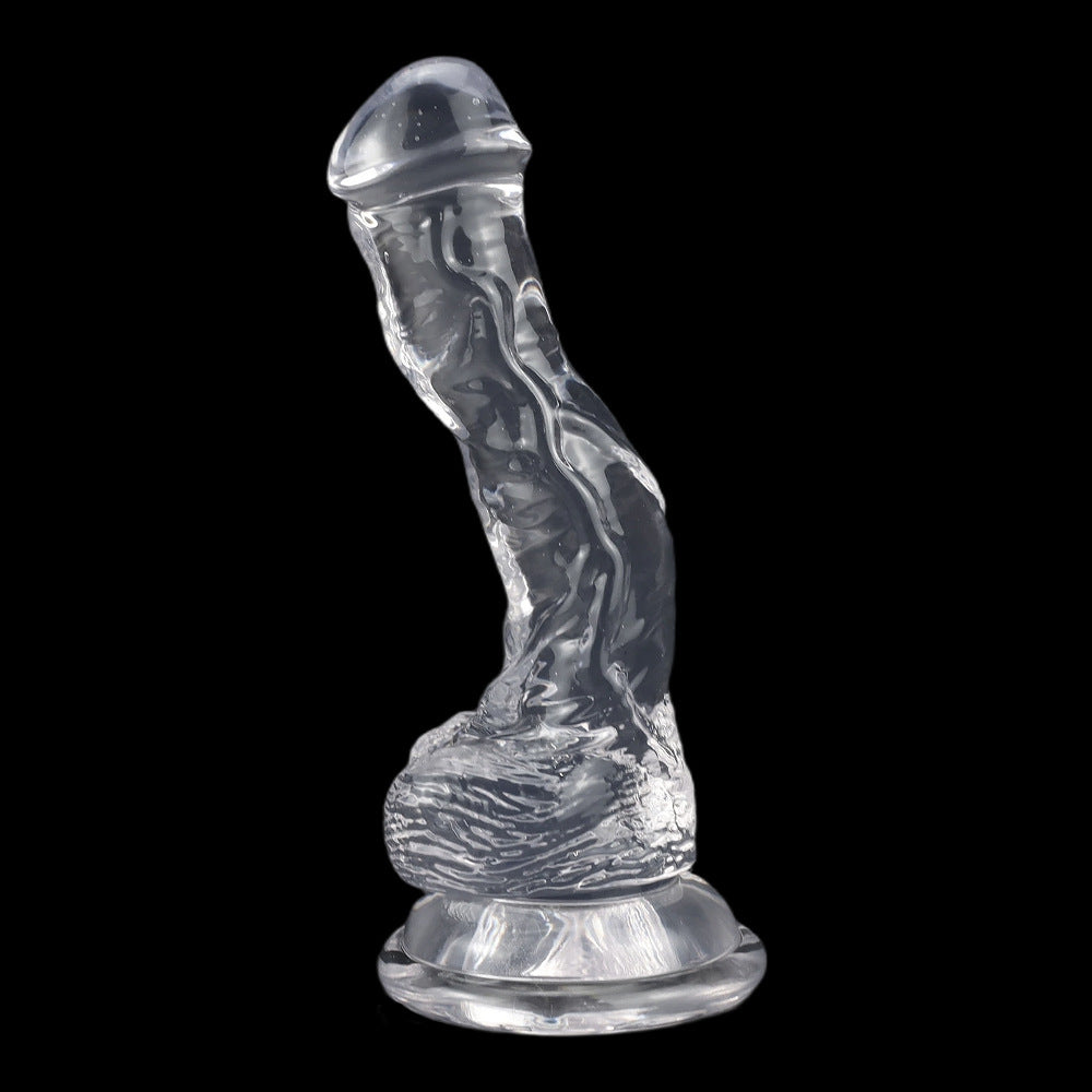 Irregular Type Anal Plug - Clear - image 0