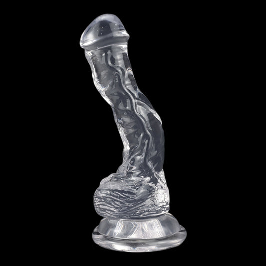 Irregular Type Anal Plug - Clear - image 0