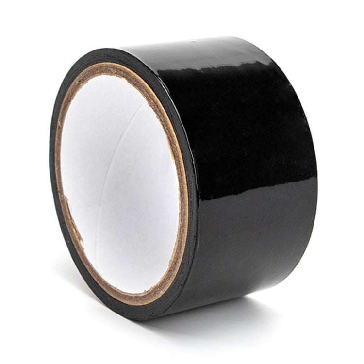 Static BDSM Bindage Tape Electrostatic Tape - Black - 50mm x 10 meters - image 0