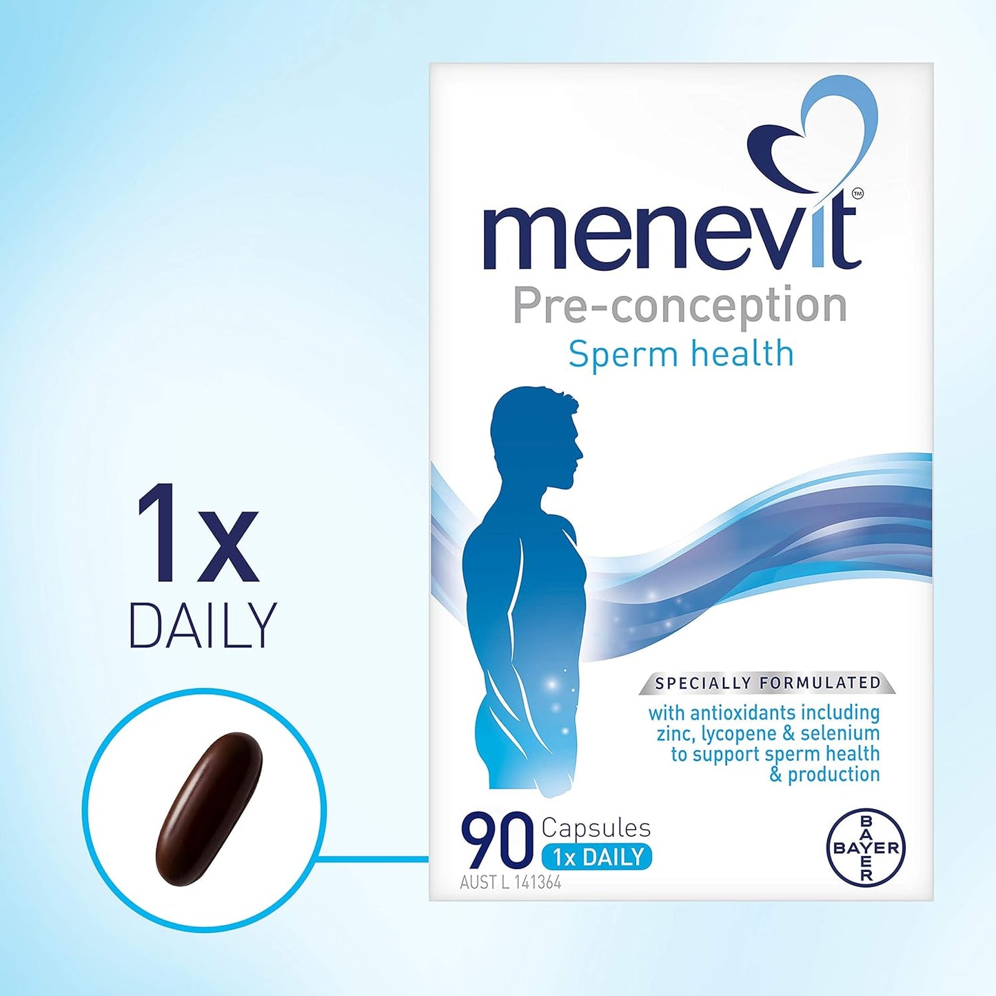 Sperm Health Support 90 CAPS: combination of vitamins - image 1