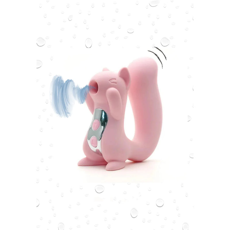 Screaming Squirrel Dual Stimulator – Clitoral Suction & G-Spot Vibrator with 10 Vibration Modes  - image 0