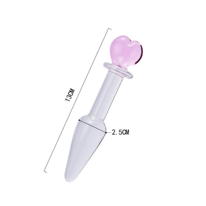 Crystal Glass Pleasure Wand Dildo Anal Plugs - XS - image 4