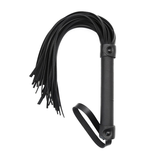 Leather Handle SM Flogger Riding Whip - image 0