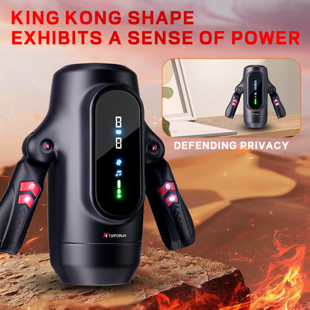 Male Masturbators Automatic Telescopic Vibrator - image 2