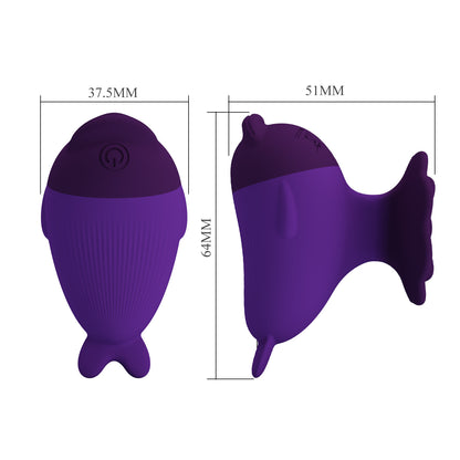 Slim Mini Vibrator with One-Button Control - image 1