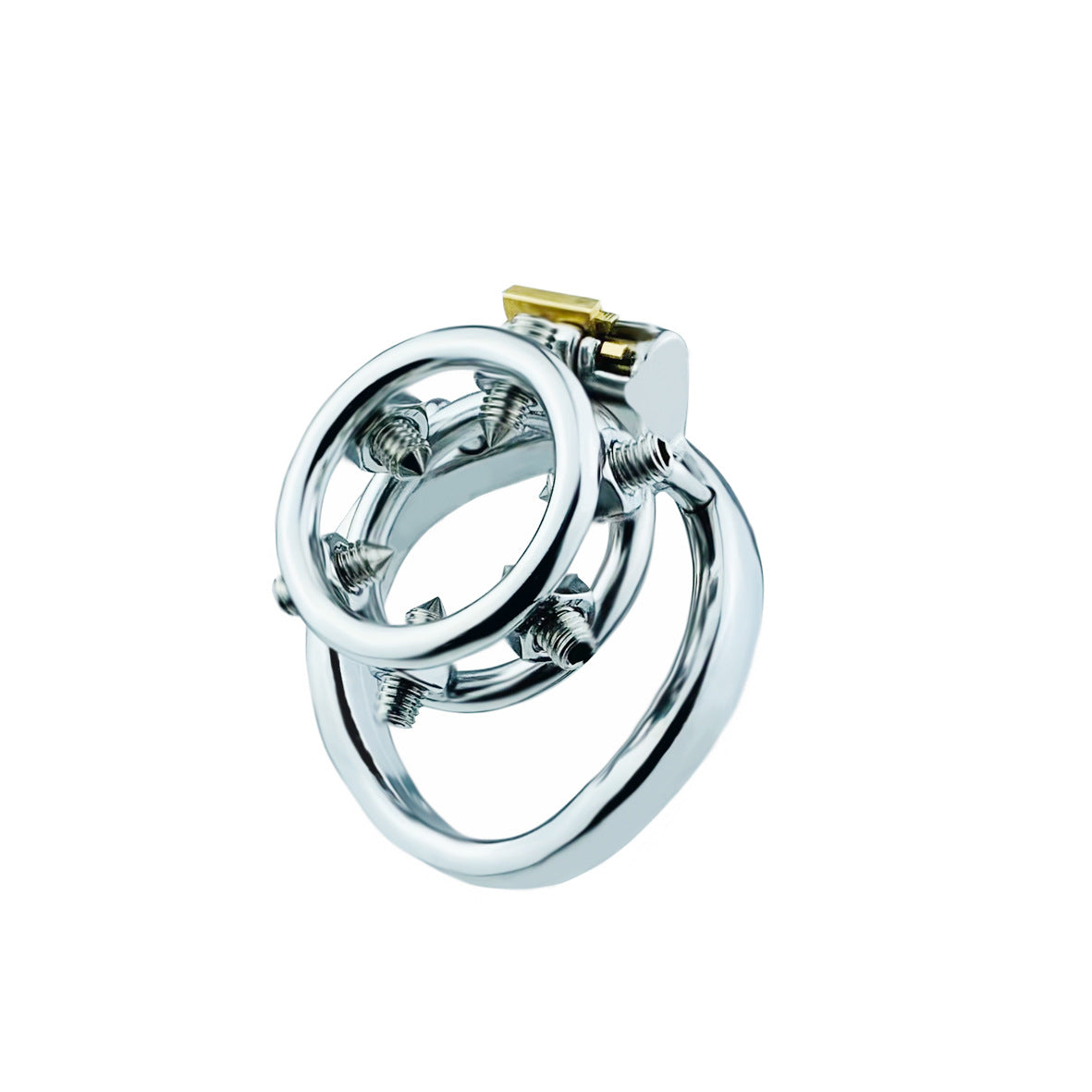 CBT Painful Chastity Cage Penis Ring - image 2