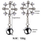 BDSM Diamond Cross Screw Nipple Clamps Nipple Clips - image 1