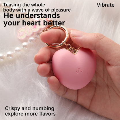 PearlCharm Heart Mini Vibrator - image 1