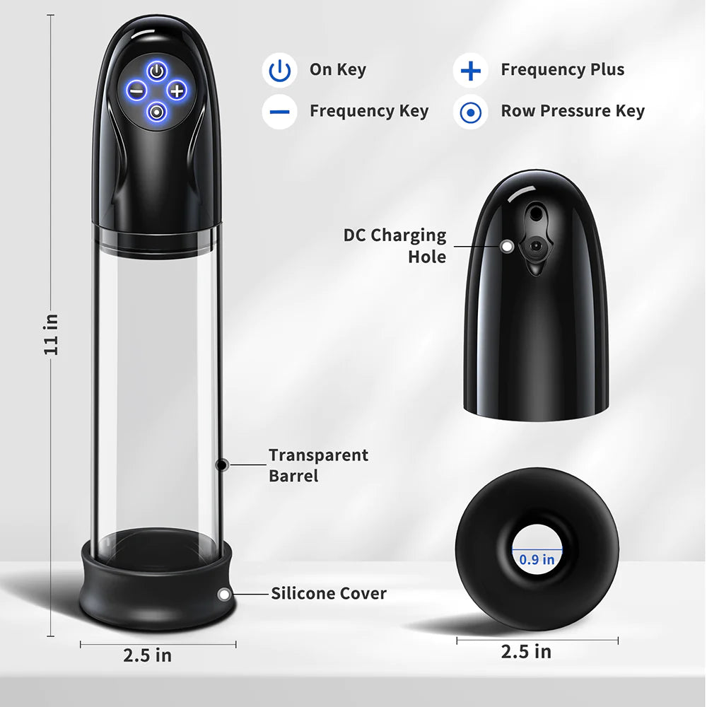 Electric Penis Vacuum Pump 5 Suction Modes Penis Enlargement Pump - image 4