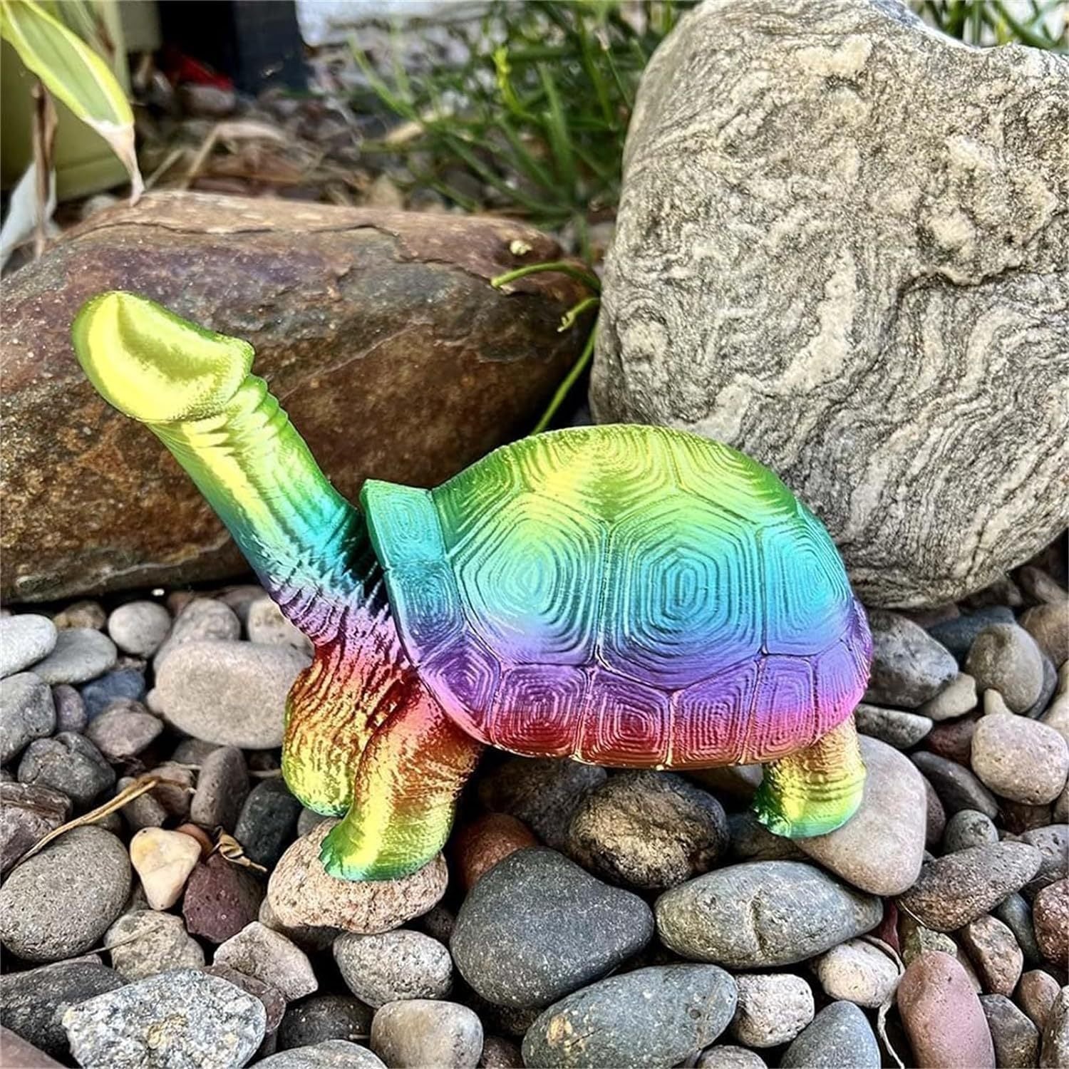 Funny Animal Dick Statues - Cock Ornaments for Adults - Turtle - image 8