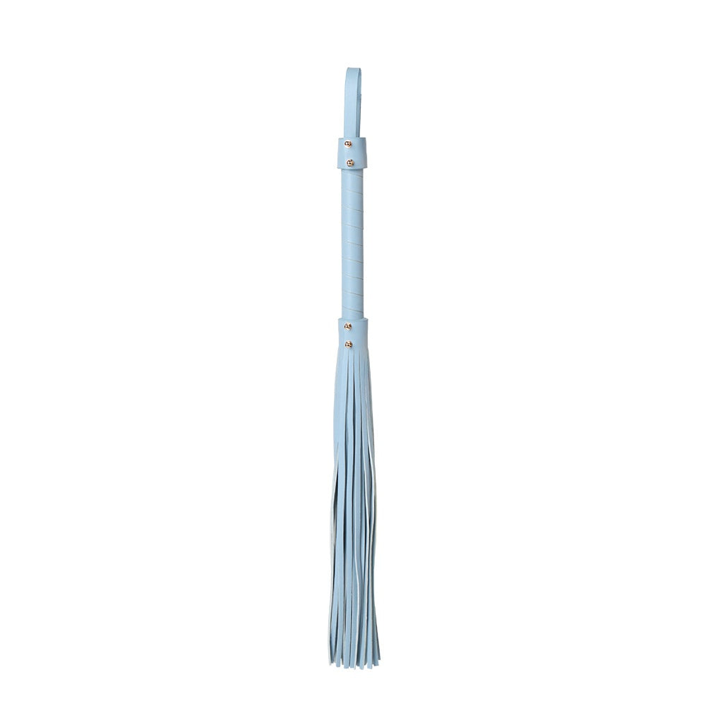 Flirtation Leather Whip - Blue - image 5
