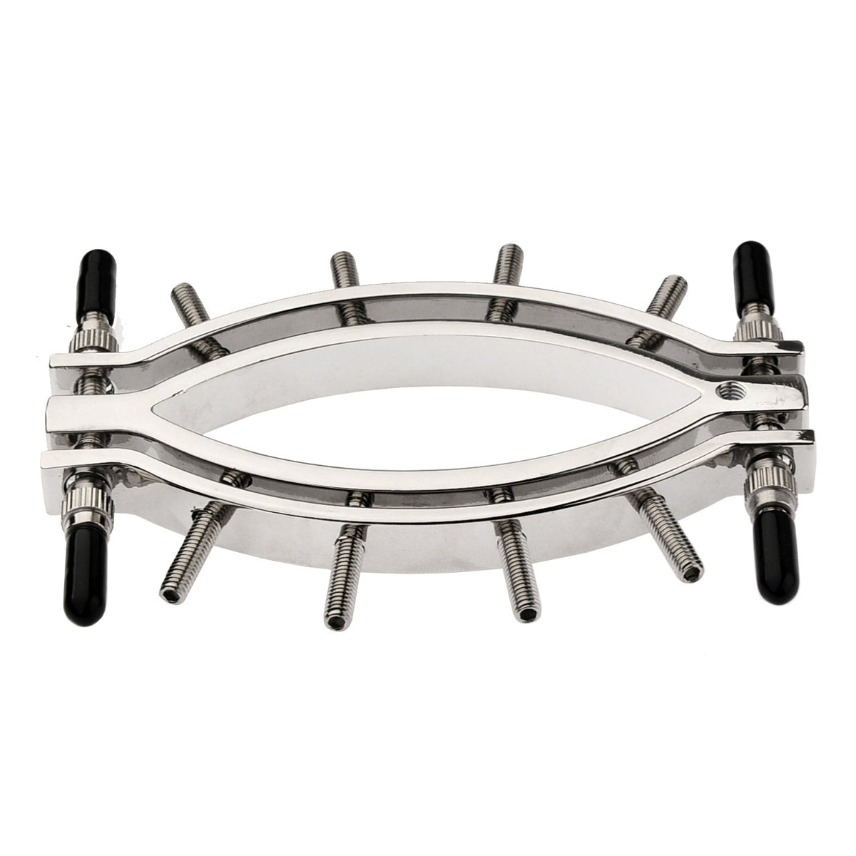 Stainless Metal Adjustable Labia Clamp for Sensation Play - image 4