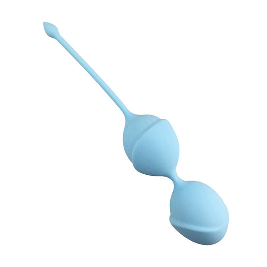 Silicone Kegel Balls - Blue - image 1