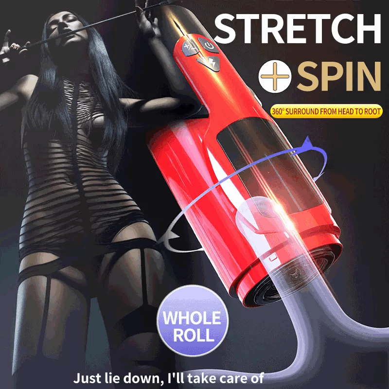 Dark Knight 7 Thrusting Rotating Automatic Male Masturbator - image 1