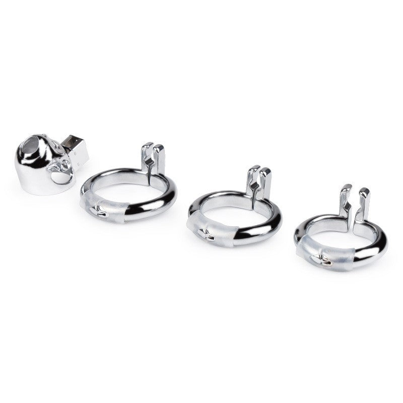 Monkey Face Chastity Cage - 3 Rings Set - image 4