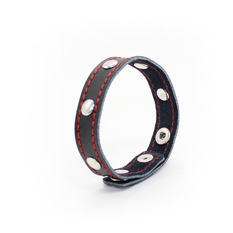 Adjustable Leather Penis Ring  - image 3