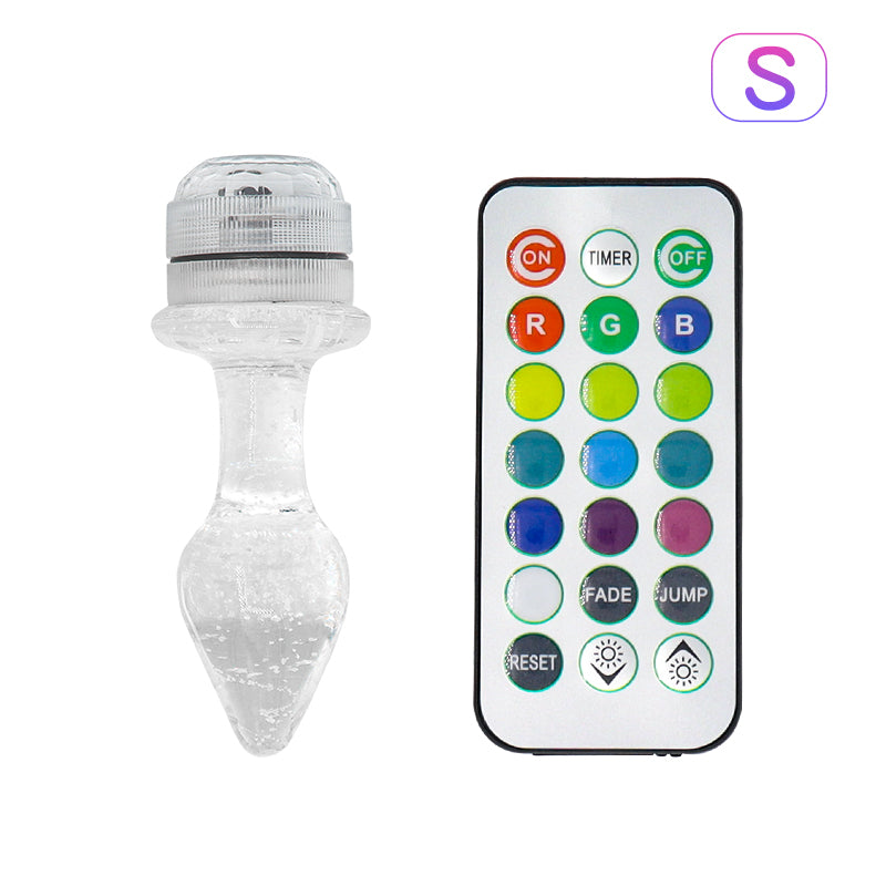 Led Crystal Anal Plug - S - image 10
