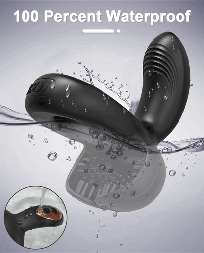 Men's Vibrating Ring with Perineum & Testicle Stimulation – Designed for Shared Pleasur - image 7