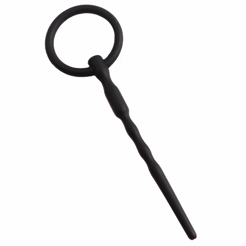 Ouch! Beginner's Silicone Hollow Urethral Plug - M - image 1
