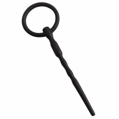 Ouch! Beginner's Silicone Hollow Urethral Plug - M - image 1