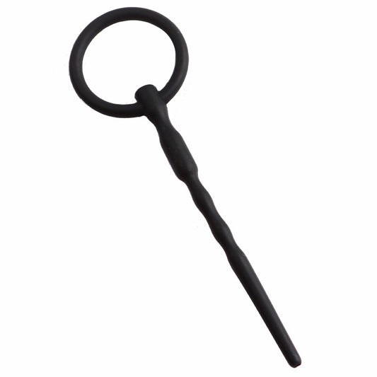 Ouch! Beginner's Silicone Hollow Urethral Plug - M - image 1