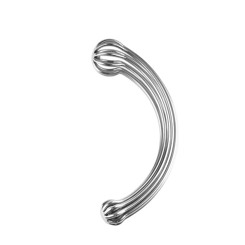 Hallow Curved Stainless Steel Dual-ended Massage Wand - image 2