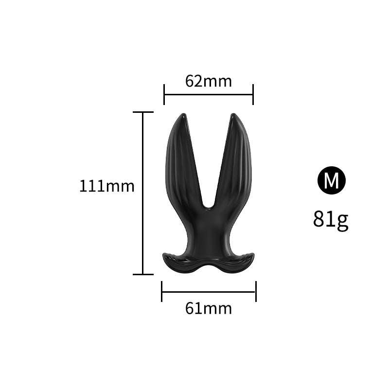 Expanding Tunnel Plug - Black - M - image 4