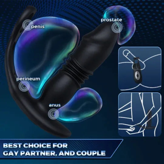 Vibrating Cock Rings Prostate Massager - image 6