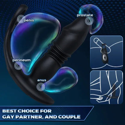 Vibrating Cock Rings Prostate Massager - image 6