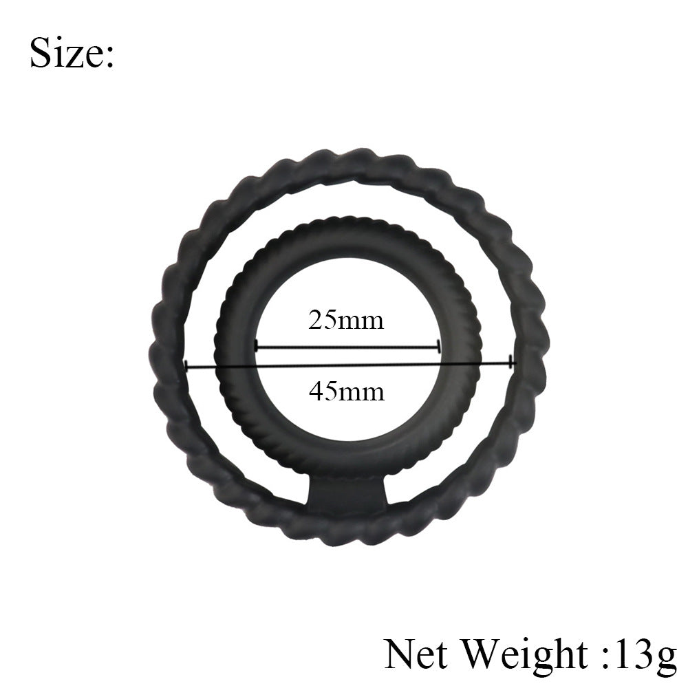Silicone Versatile Cock Ring Penis - image 3