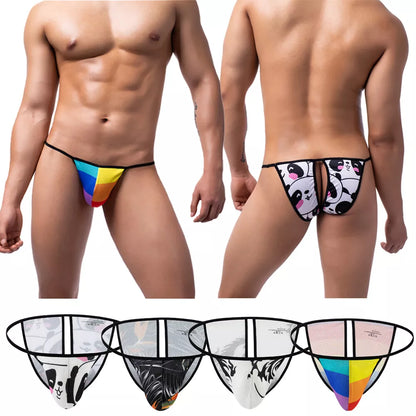 Men's Printed Triangle Low-Rise Briefs - image 0