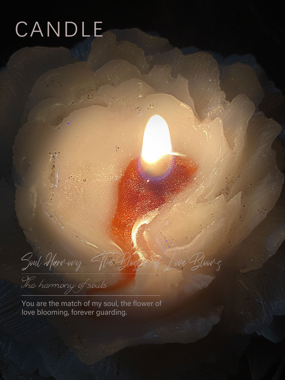 Peony Rose Flow-Core Wax Drip - image 9