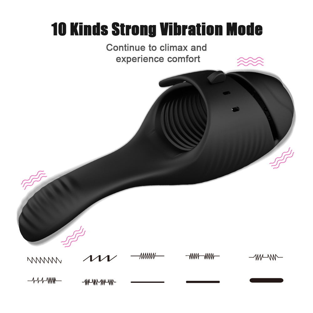 Penis Sleeve Stroker Vibrating Masturbator - image 1