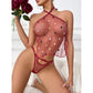 Starry Lace Sheer Lingerie Babydoll – Sexy See Through Strappy Nightwear for Women - image 2