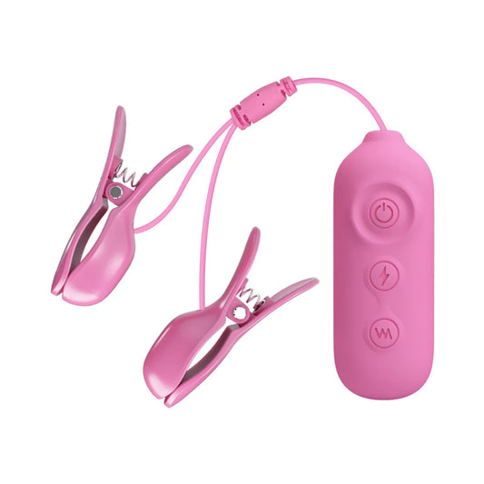 Electric Nipple Clamps - Pink - image 3
