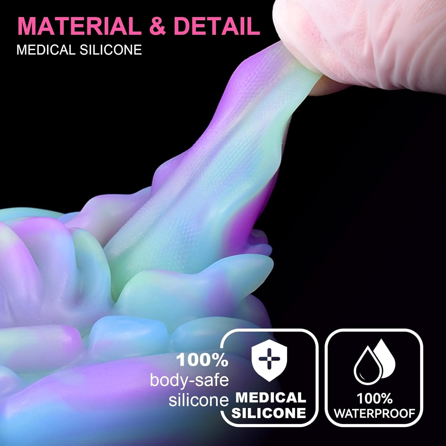 Monster-Inspired Female Grinder – Dual-Action Tongue + Textured Grinding Pad - image 2