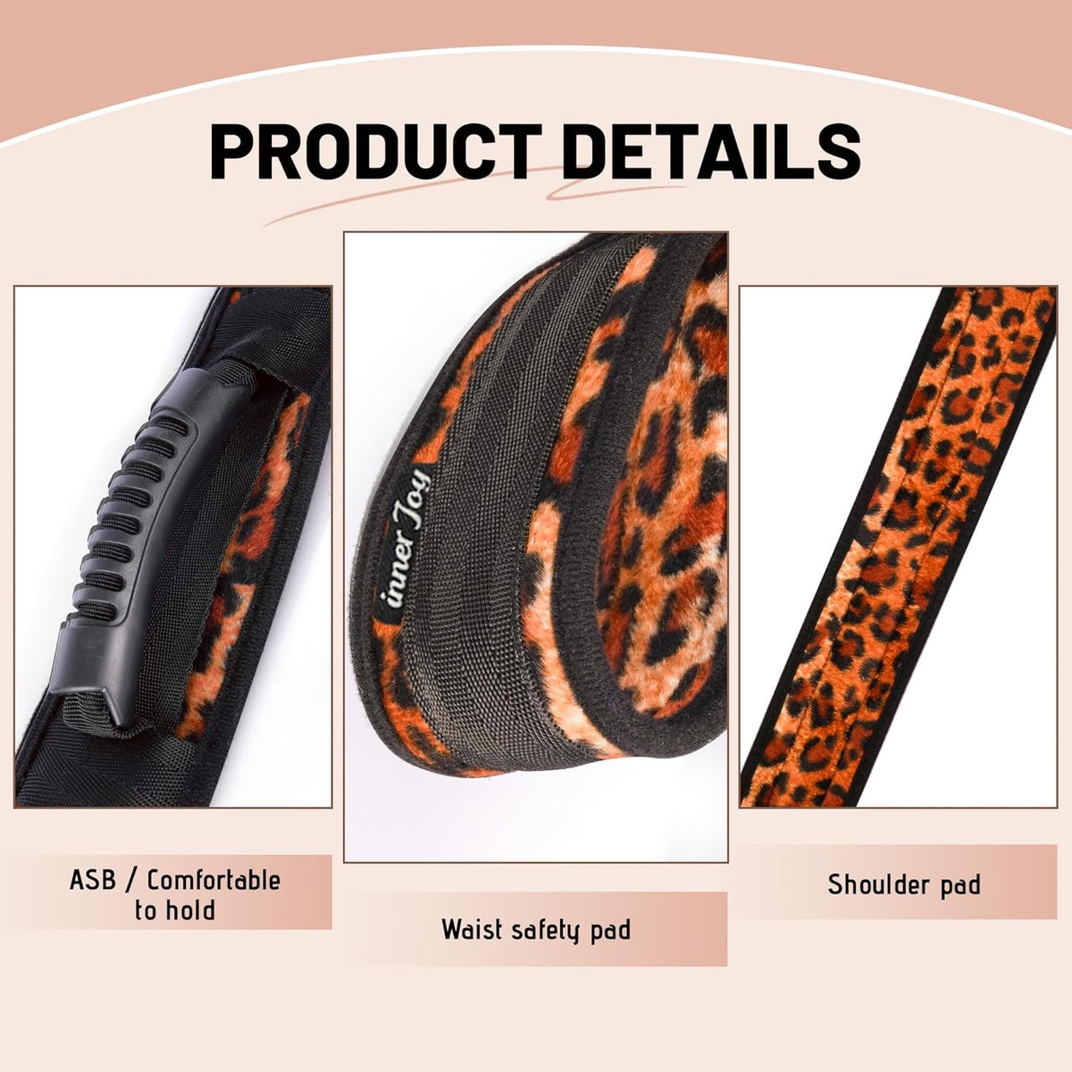 Leopard Print Wearable Sex Swing & Bondage Slave Bdsm Set - image 5