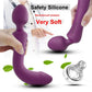 Dual Vibrator Powerful Magic Wand Clitoris Vagina Massager Anal Plug - image 2